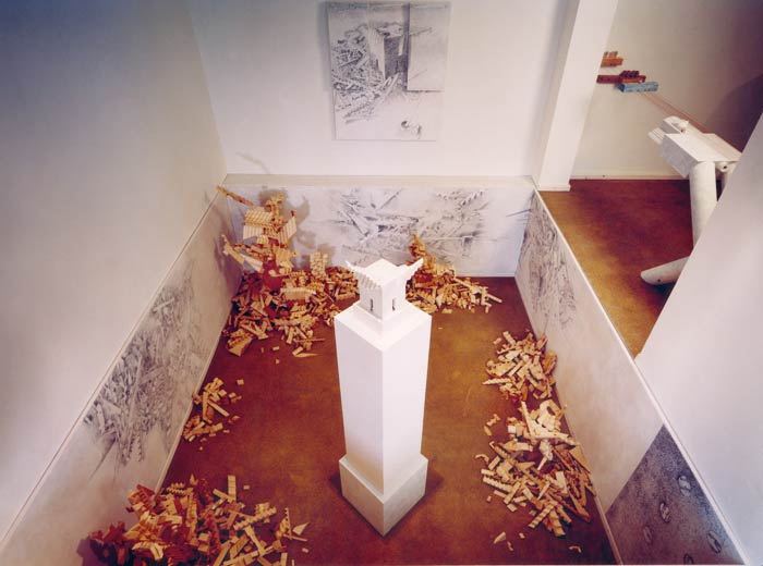 Gerhard Göschel, Installation, Und nun wieder Aktienkurse!