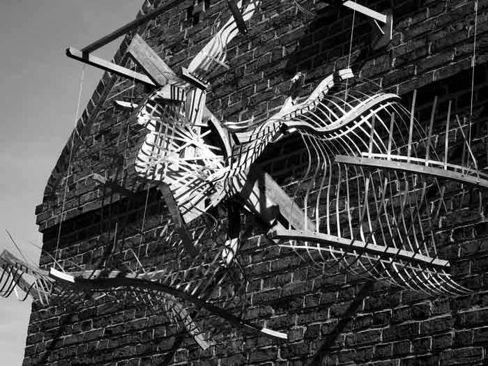 Gerhard Göschel Kunst und Bauen Engel der Geschichte I