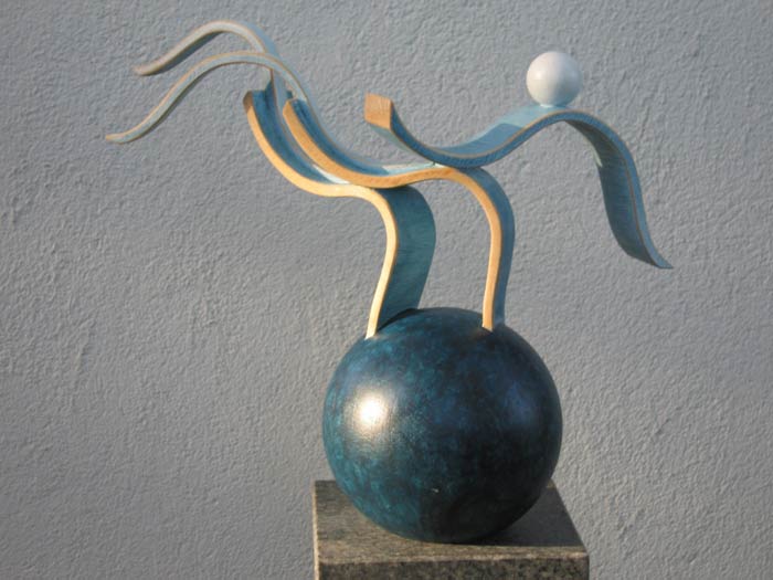 Gerhard Göschel, Objekte, Preisträgerskulptur für die Brandenburger Biennale