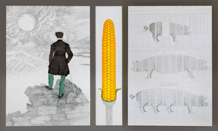 Gerhard Göschel Tafelbilder Monsanto